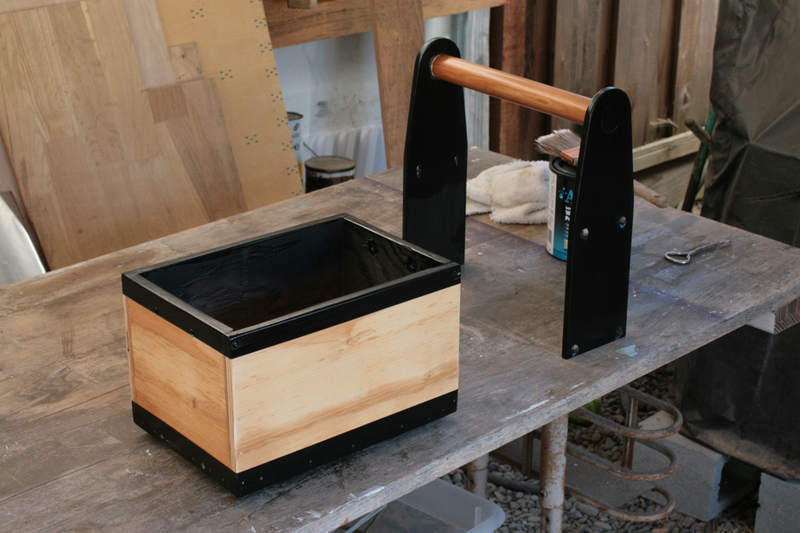 Spray paint worked very well for the trim. I used satin finish paint, then a water-based urethane over top.